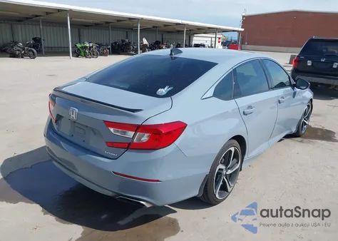 2021 Honda Accord Sport из США, поврежденный, VIN 1HGCV1F30MA021373